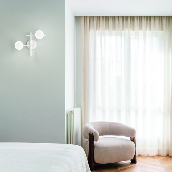 Ideal lux 365084 nástenné svietidlo ATLAS G9 | zlatá