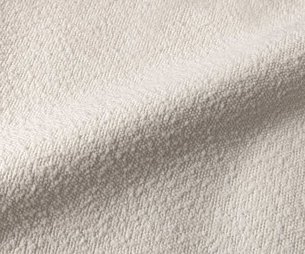 DELIFE Pohovka Edina 330x170 cm bouclé bielo-krémová
