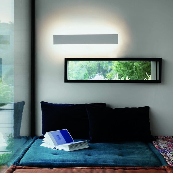 Ideal lux 361925 LED nástenné svietidlo ZIG ZAG | 13W integrovaný LED zdroj | 1180lm | 3000K | bronz