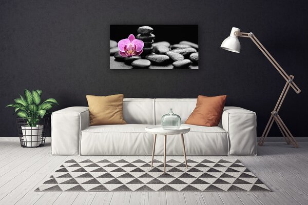 Obraz Canvas Kvet kamene umenie 100x50 cm