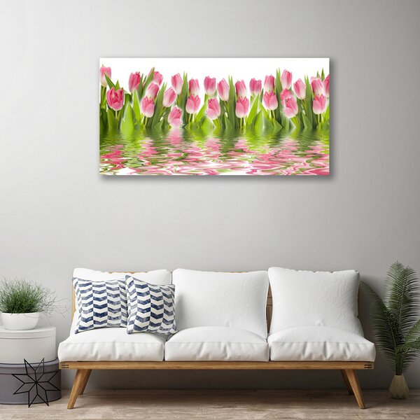 Obraz Canvas Tulipány rastlina príroda 100x50 cm