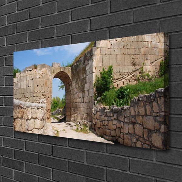 Obraz Canvas Zrúcanina architektúra 100x50 cm