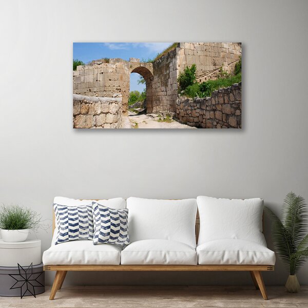 Obraz Canvas Zrúcanina architektúra 100x50 cm