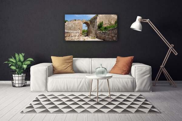 Obraz Canvas Zrúcanina architektúra 100x50 cm