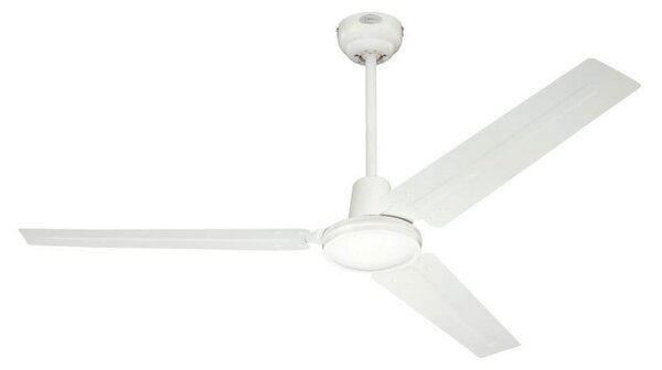 Stropný ventilátor Industrial, biely, tichý, Ø 142 cm – Westinghouse Westinghouse, Industrial, Biela, Obývacia izba