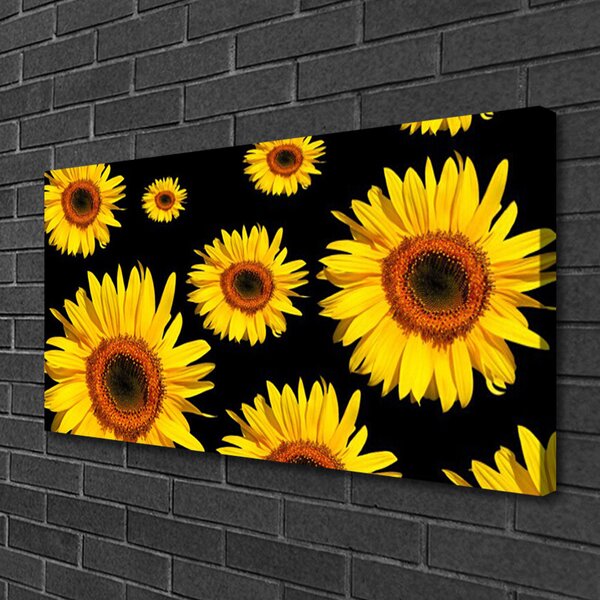 Obraz Canvas Slnečnica rastlina príroda 100x50 cm