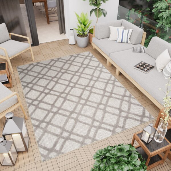 Koberec PATIO FGA ED14B sivý