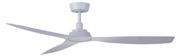 Stropný ventilátor Moto, biely, Ø 132 cm, tichý – Beacon Beacon Lighting, Moto, Biela, Obývacia izba, Plast, Moderný