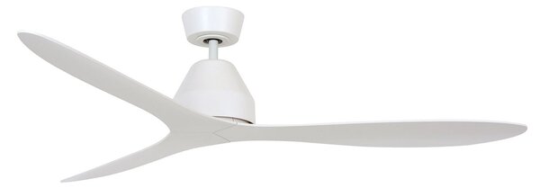 Stropný ventilátor Whitehaven, biely, DC, Ø 142 cm – Beacon Beacon Lighting, Whitehaven, Biela, Obývacia izba, Plast, Moderný