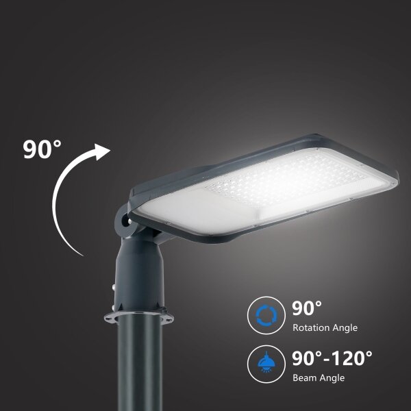 Brilagi-LED Vonkajšie svietidlo so stĺpom a 4 m káblom URBANLIGHT LED/100W/230V antracit IP65
