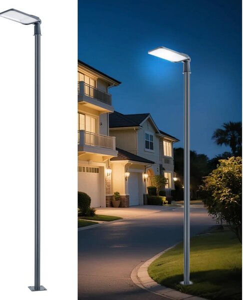 Brilagi-LED Vonkajšie svietidlo so stĺpom a 4 m káblom URBANLIGHT LED/200W/230V antracit IP65