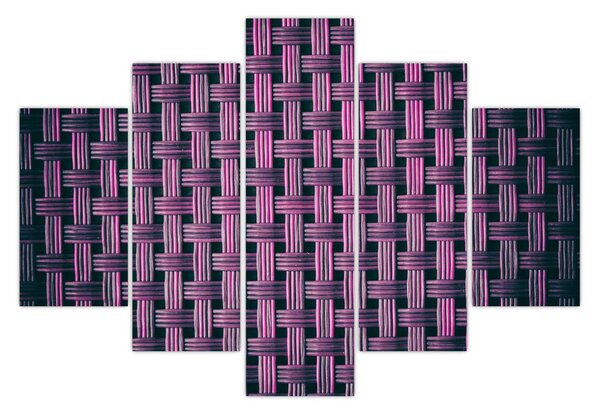 Obraz fialovej textúry (150x105 cm)