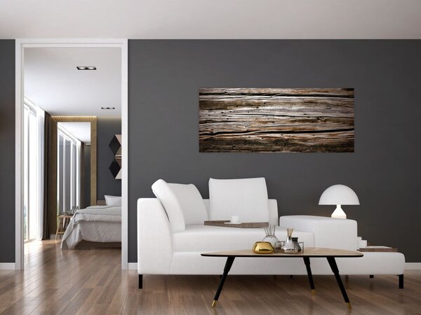 Obraz - sezónne drevo (120x50 cm)