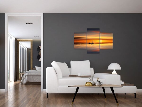 Obraz - plavba na loďke (90x60 cm)