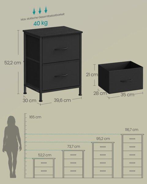 Nočný stolík LGS312BH03