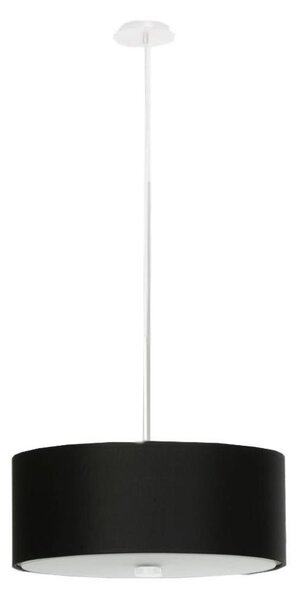 Sollux SL.0756 - Luster na lanku SKALA 3xE27/60W/230V pr. 30 cm čierna