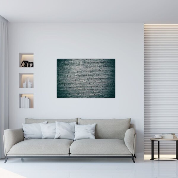 Obraz tehlovej steny (90x60 cm)