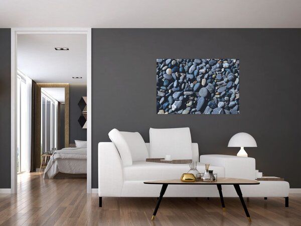 Obraz plážových kamienkov (90x60 cm)