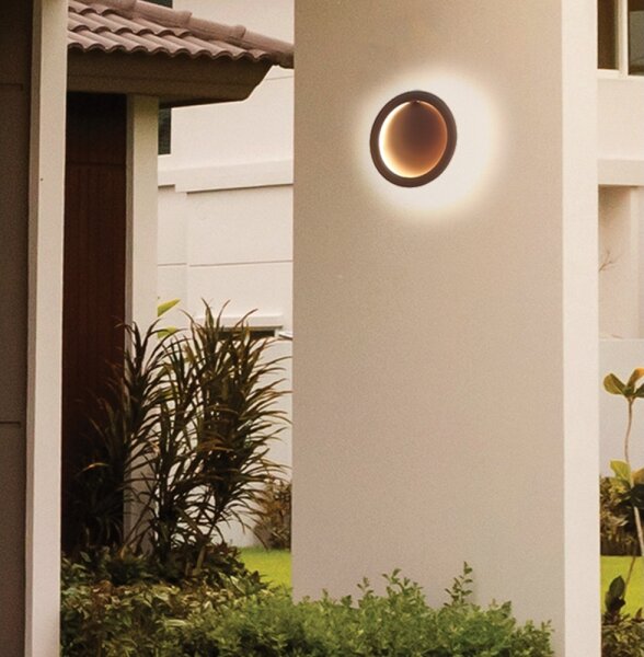 LED nástenné svietidlo PALERMO LED/16W/230V hnedé