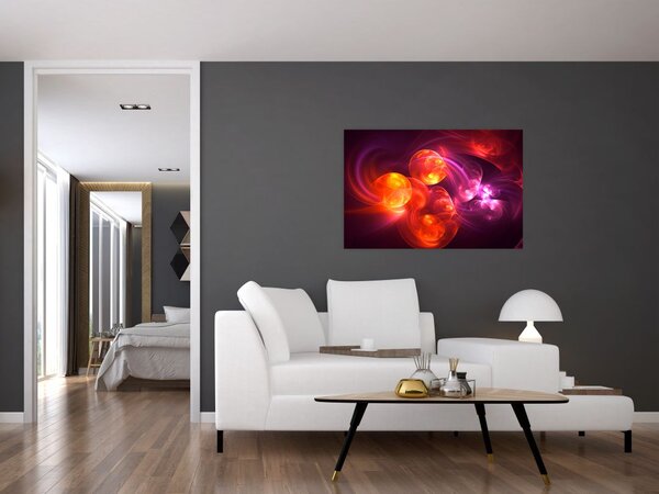 Obraz modernej abstrakcie (90x60 cm)