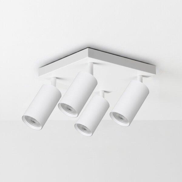 Brilagi - LED RGBW stmievateľné bodové svietidlo SELE SQUARE 4xGU10/6,5W/230V biela
