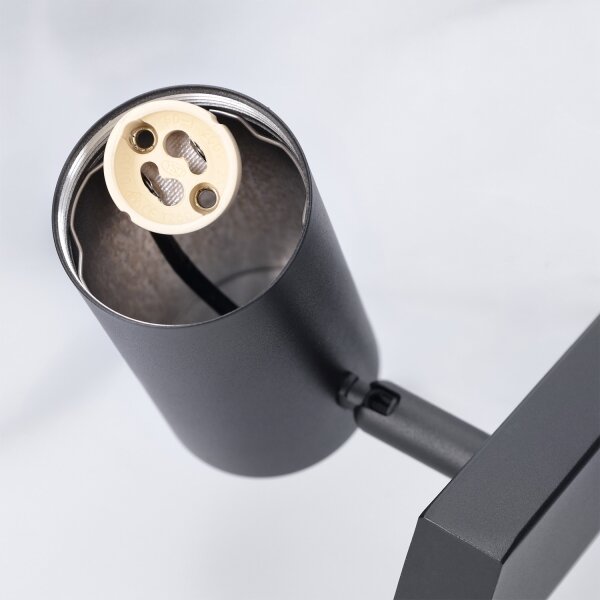 Brilagi - LED RGBW stmievateľný luster na lanku SELE 4xGU10/6,5W/230V čierny