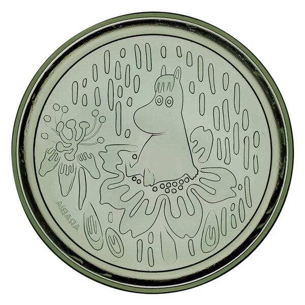 Arabia Tanier Moomin 15,5cm, zelený pine