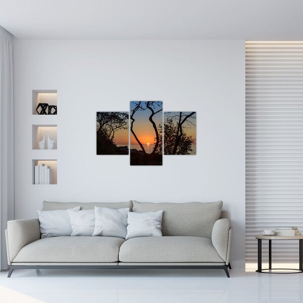 Obraz západu slnka (90x60 cm)