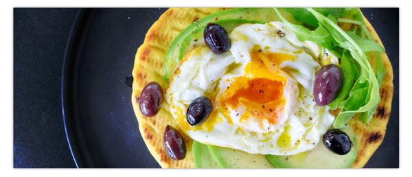 Obraz zdravej palacinky (120x50 cm)
