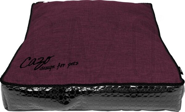 Matrac pre psa Black Diamond Purple 90/110 (Luxusný mäkký pelech pre stredných a veľkých psov s odnímateľným poťahom, jedinečným dizajnom v kvalitnom prevedení)
