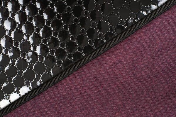 Matrac pre psa Black Diamond Purple 90/110 (Luxusný mäkký pelech pre stredných a veľkých psov s odnímateľným poťahom, jedinečným dizajnom v kvalitnom prevedení)