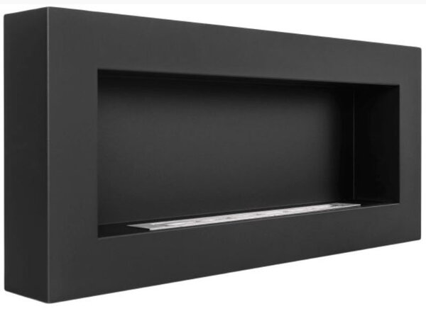 Závesný biokrb na stenu AIASA BOX ČIERNY MAT 90x40x12