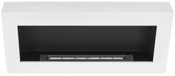 Závesný biokrb na stenu AIASA BOX BIELY MAT 90x40x12