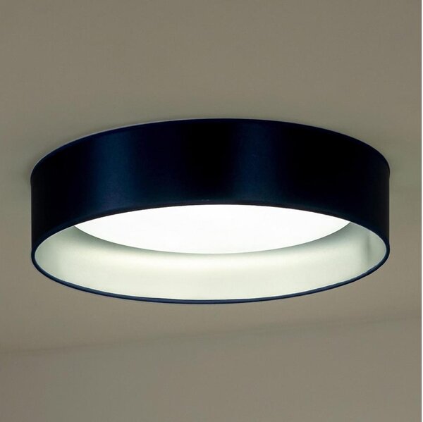 Duolla - LED Stropné svietidlo ROLLER LED/24W/230V pr. 45 cm modrá/strieborná
