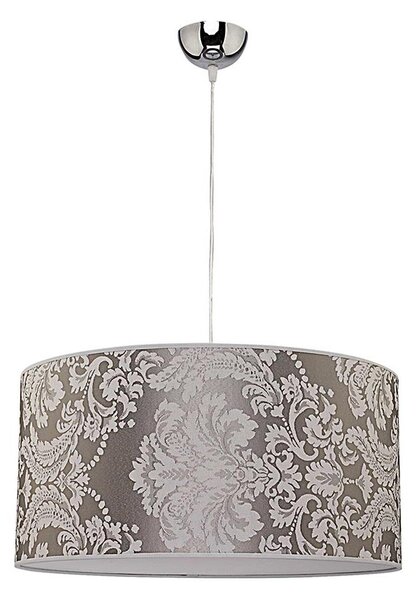 Duolla - Luster na lanku ALTO 1xE27/40W/230V pr. 45 cm strieborná