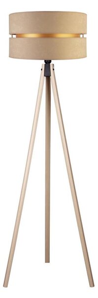 Duolla - Stojacia lampa DUO 1xE27/60W/230V pr. 44 cm béžová