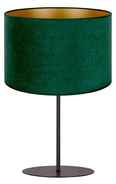 Duolla - Stolná lampa ROLLER 1xE14/15W/230V tmavo pr. 20 cm zelená/zlatá