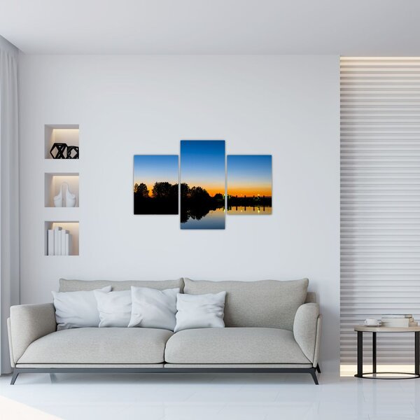 Obraz západu slnka (90x60 cm)