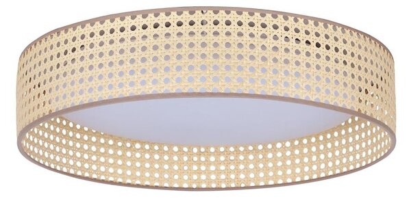 Duolla - LED Stropné svietidlo ROLLER LED/24W/230V pr. 45 cm ratan