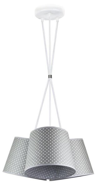 Duolla - Luster na tyči ROSSA 3xE27/40W/230V pr. 40 cm