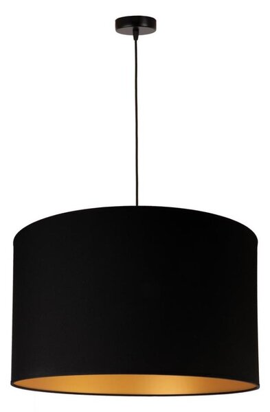 Duolla - Luster na lanku ROLLER 1xE27/40W/230V pr. 45 cm čierna