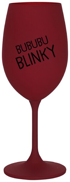 Bordovy pohár na víno 350 ml - BUBUBUBLINKY