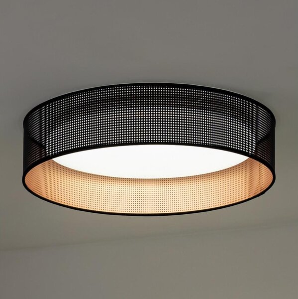 Duolla - LED Stropné svietidlo ROLLER LED/24W/230V pr. 45 cm čierna/medená