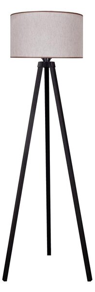 Duolla - Stojacia lampa 1xE27/60W/230V pr. 44 cm béžová/wenge