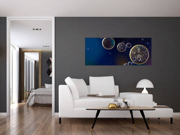 Obraz bublín (120x50 cm)