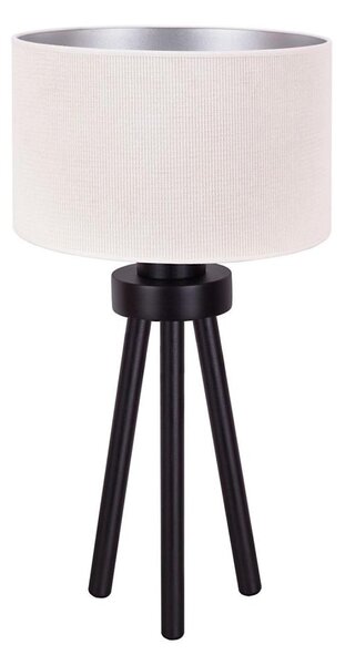 Duolla - Stolná lampa LYON 1xE27/15W/230V pr. 30 cm krémová