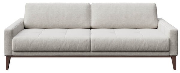 MUZZA POHOVKA TROJMIESTNA MUSSO TUFTED svetlosivá