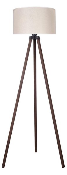 Duolla - Stojacia lampa 1xE27/60W/230V pr. 44 cm krémová/hnedá