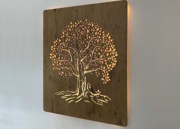 Obraz Strom lipa (Led obrazy na stenu priroda 70x85 cm)