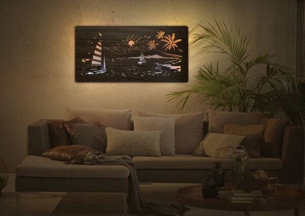 Obraz s motívom mora (Elektricky obraz na stenu 120x60 cm)